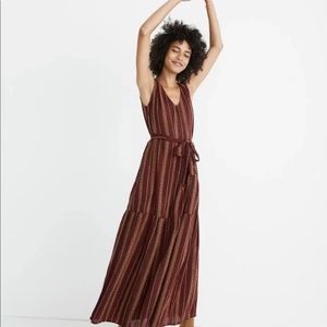 Ace & Jig Julien Dress Garnet Small